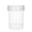 Plastic pot 40 ml pp naturel incl. schroefdeksel gld