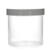 Plastic pot 375 ml pp naturel incl. schroefdeksel gld