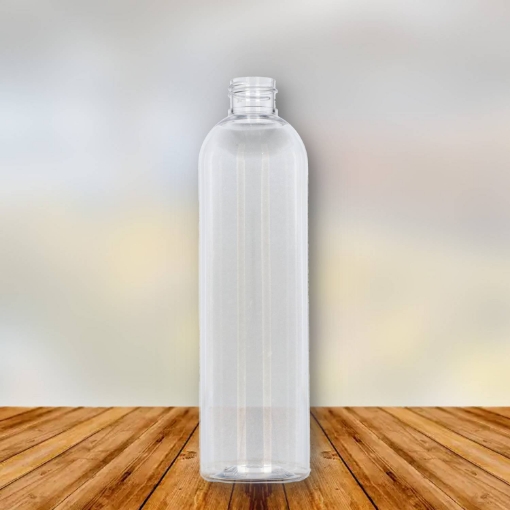 Glasheldere PET flesjes 300 ml. 24/410 (Tall Boston)