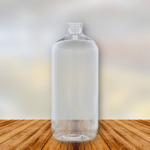 Boston Round PET flessen 500 ml glashelder 24/41
