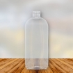 	Ovale flessen 250 ml glashelder 24/410. (Dutch Oval)