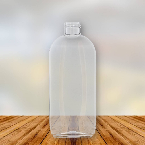 	Ovale flessen 250 ml glashelder 24/410. (Dutch Oval)