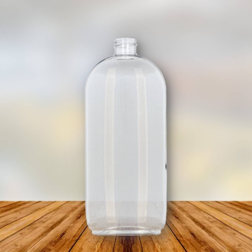 Ovale flessen 500 ml glashelder 24/410. (Dutch Oval)