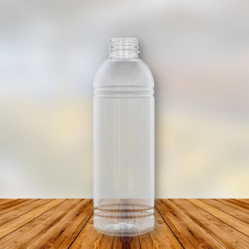 Sapflesjes 1 Liter (1000 ml) glashelder van < 50% gerecycled PET materiaa