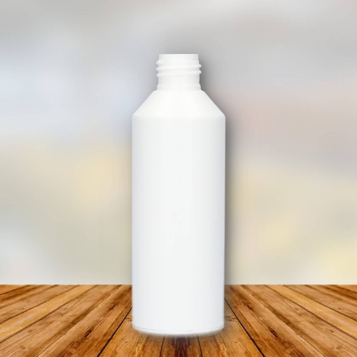 Plastic fles 150 ml hdpe wit 22-410