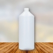 hdpe fles 1 liter industrie rond naturel 28/410.