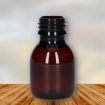 Sirop PET flesjes 60 ml amber bruin 28/410