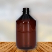 Apothekersflessen 500 ml bruin PET (Veral Amber)