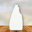 SPRAYFLES 500 ML HDPE WIT 28-410 +ZICHTSTR +TWS