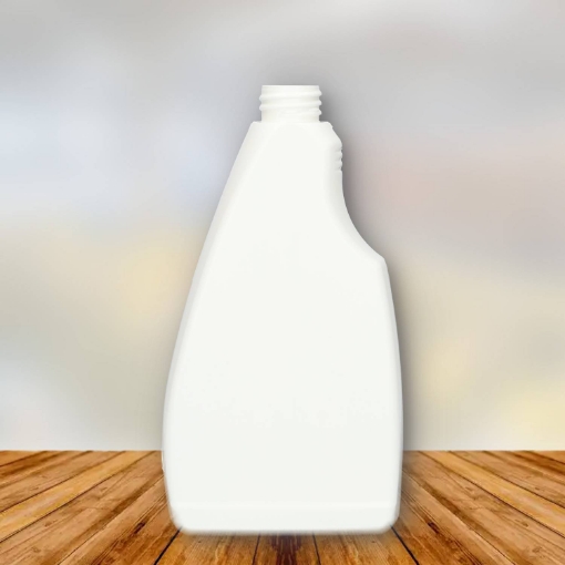 SPRAYFLES 500 ML HDPE WIT 28-410 +ZICHTSTR +TWS