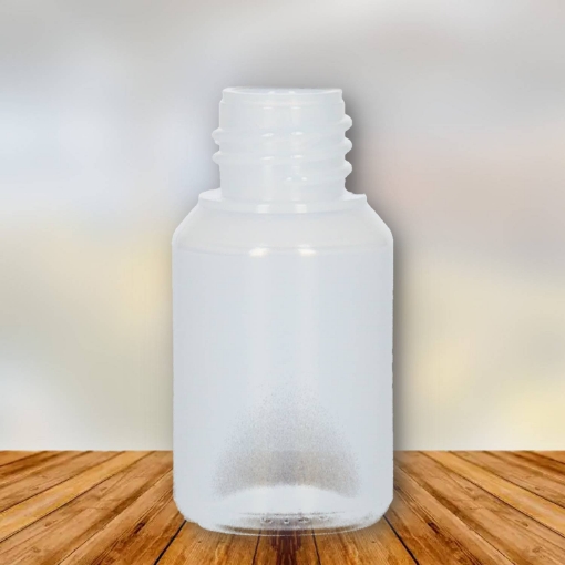 	Plastic fles 20 ml ldpe naturel din18