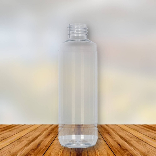 Plastic fles 250 ml pet transparant verzegelbaar 28-410