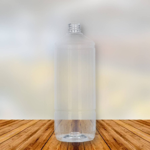 pet fles 1 liter t glashelder 28/410.