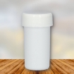 	Plastic pot 20 ml pp wit incl. schroefdeksel gld