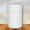 Plastic pot 35 ml pp wit