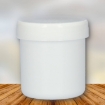 Plastic pot 75 ml pp wit incl. schroefdeksel gld