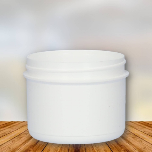 Plastic pot 100 ml pp wit