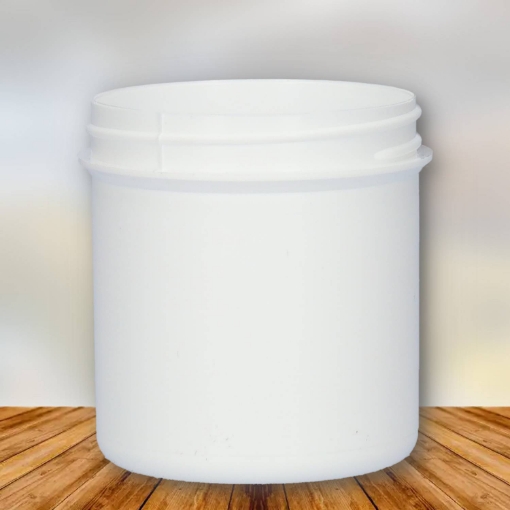 Plastic pot 125 ml pp wit