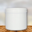 Plastic pot 500 ml pp wit