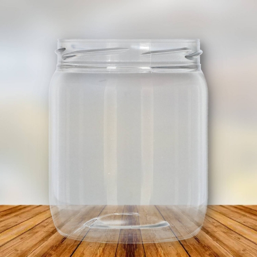 Plastic pot 500 ml pet transparant 82rts