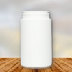 Plastic container (pill-jar) 300 ml pe wit h47mm
