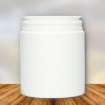 Plastic container (pill-jar) 750 ml pe wit 82mm
