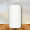 Plastic container (pill-jar) 1250 ml pe wit 82mm