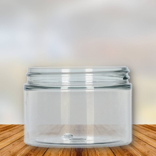 Plastic pot 150 ml r-pet transparant straight 70sp400