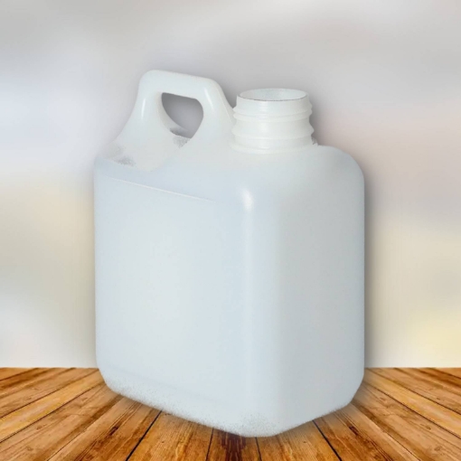 Kunststof jerrycan 1 liter hdpe naturel sk38-23