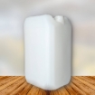 Kunststof jerrycan 25 liter hdpe naturel un din61 900gr
