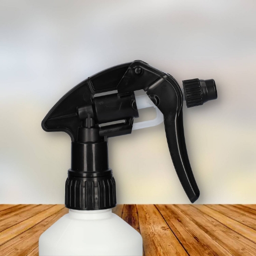 Zwarte Industrie Trigger Sprayer 28/410 met 265 mm stijgbuis