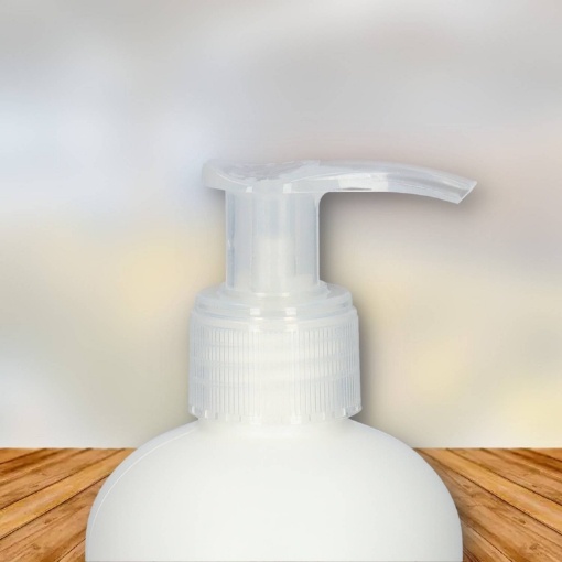 Transparante dispenser pomp 24/410 1.2ml. met 220 mm stijgbuis