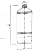 Picture of Plastic bottle 1 liter pet clear tamper-ev. 28-410 36gr