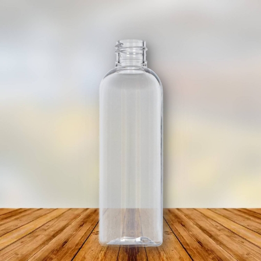 Kleine glasheldere PET flesjes 100 ml. 20/410 (Tall Boston)