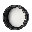 Sluiting pe zwart din32 + foam-liner