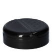  Flappercap duo pp zwart h63mm 1-9 opening ps seal