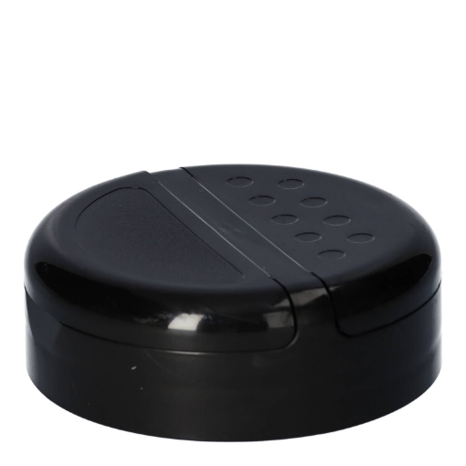  Flappercap duo pp zwart h63mm 1-9 opening ps seal