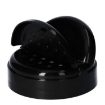  Flappercap duo pp zwart h63mm 1-9 opening ps seal