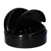  Flappercap duo pp zwart h63mm 1-9 opening ps seal