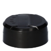 Flappercap duo pp zwart 38sp400 1-4 openingen