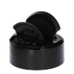 Flappercap duo pp zwart 38sp400 1-4 openingen