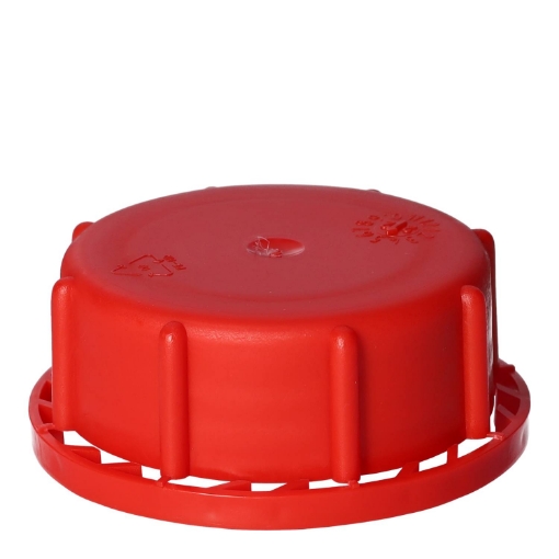 Sluiting pe rood din51 (5,10 l) verzegelb.
