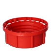 Sluiting pe rood din51 (5,10 l) verzegelb.