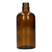 FLES 100 ML GLAS AMBER DROPPER GL18