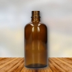 FLES 100 ML GLAS AMBER DROPPER GL18