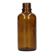 FLES 50 ML GLAS AMBER DROPPER GL18